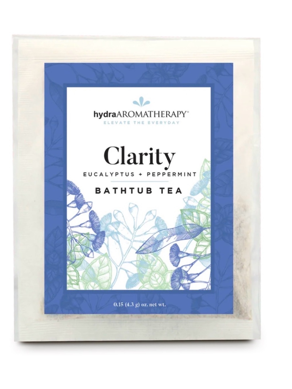 hydraAromatherapy Clarity Bathtub Tea Eucalyptus Peppermint Aromatherapy
